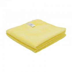 施達 微纖抹布 黃色 2條裝 35x35cm